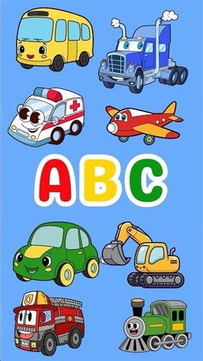 The Ultimate VROOM ABC Song! 🚀 | Learn the Alphabet with 26 Amazing Vehicles & Trucks! 🚒
