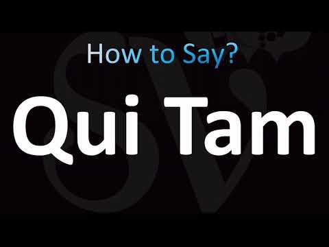 How to Pronounce Qui Tam (CORRECTLY!)