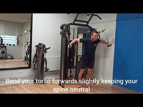 Cybex Bravo Cable Cross-Over Machine Instructional Video Shannon Leisure Centre