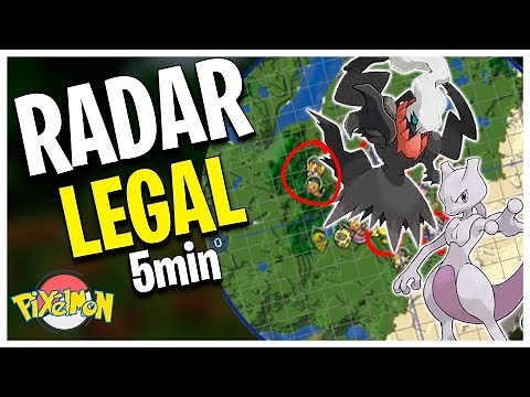 ¡TRUCO! CÓMO VER LOS POKÉMON EN EL MAPA *LEGENDARIOS Y SHINY* | POKERADAR PIXELMON 1.16.5 ¡LEGAL!