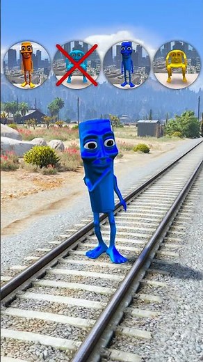 TRAIN CHALLENGE BRAINROT RAINBOW karkerkar kurkur tung tung tung sahur in GTA 5 #gta5