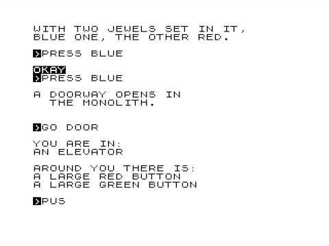 Robots on Terminus IV (ZX81) walkthrough