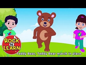 Teddy Bear, Teddy Bear Song with Lyrics - Videos For Kids