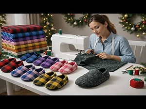 So Cozy! Easy DIY Slippers You’ll Truly Love to Wear | No Pattern