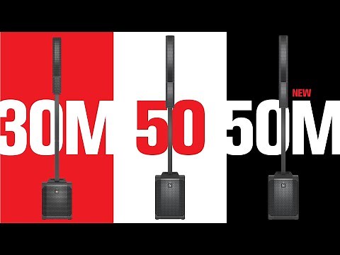 Meet the EVOLVE 50M: Professional Performance, Column Convenience