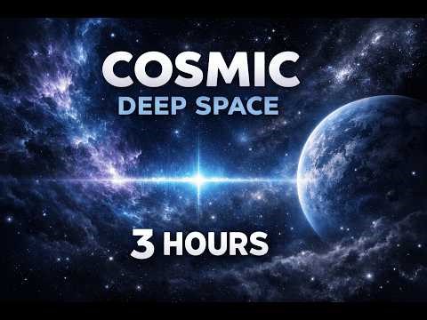 Deep Space Ambient | 3 Hours Cosmic Soundscape for Focus, Sleep & Relaxation