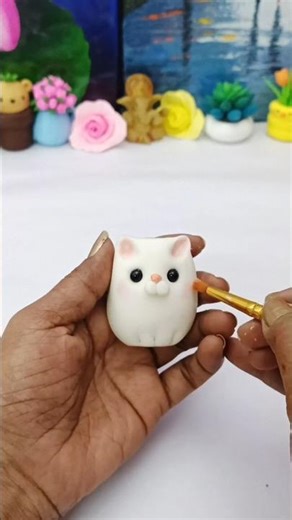 Mini Cat Planter 🌿🐱 So Cute You’ll Want One! 😍 #shorts