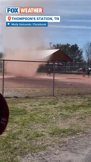 13K views · 121 reactions | A large dust devil crashed a little league baseball game Sunday afternoon. Luckily the winds were not strong enough to pose any danger. #Tennessee #dustdevil #wind #FoxWeather | FOX Weather | Facebook