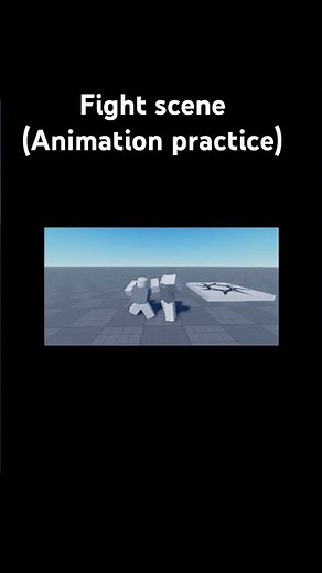 Roblox Fight Scene #roblox #animation #moonanimator