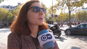 Christo's wrapped Arc de Triomphe