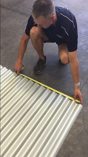 How to: Calculate Corrugated Iron Cover Width - How Many Sheets? | Metal Roofing Online