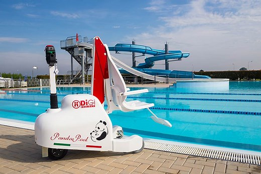 Portable pool lift PandaPool
