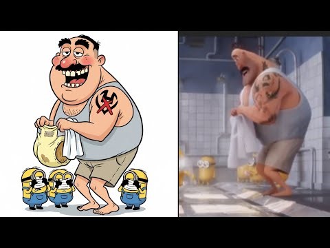 Despicable Me 3 - Drawing Meme Funny Moments Part 27m| Mega Minions Video Meme
