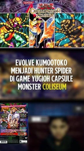Evolve Spider Hunter - Yu-Gi-Oh! Capsule Monster Coliseum #shorts #yugioh