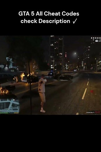 GTA 5 All Cheat Codes | GTA V Secret Cheat Codes PC / PS / Xbox | Unlimited Fun Gameplay