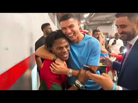 iShowSpeed Finally Meets Ronaldo!