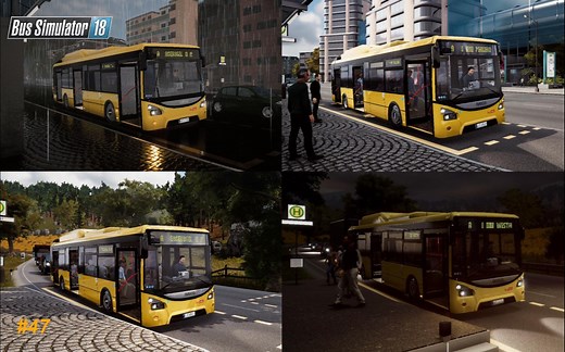 巴士模拟18 #47 一次性完成交通路网达到5级 初始任务完成 | Bus Simulator 18