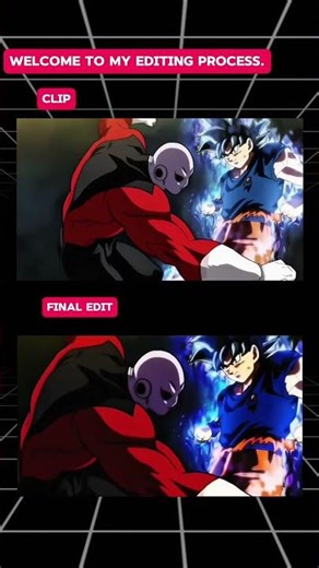 How I Create an EPIC Anime AMV from Scratch | Full Editing Workflow#shorts#anime#dbs #animeedit