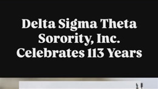 Delta Sigma Theta Sorority, Inc. celebrates 113 years