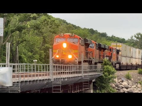 Slow moving BNSF Z train! BNSF Transcon: Emporia sub..5/21/26