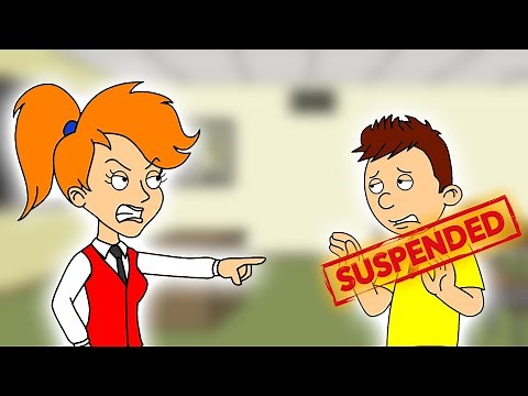 Miss Martin Suspends Caillou For Nothing/Fired