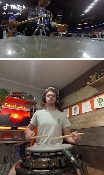 Blue Devils 2022 Plexiglass Snare Break