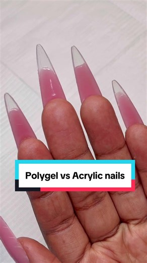 Before you give up on your dream of becoming a nail tech because acrylic is stressing you out,hear me out Acrylic is hard to master,beads too wet,too dry,drying before you’re ready,listen I get it But have you tried polygel? -polygel is beginner friendly -cures only when you put it in the lamp -product comes ready to use -there’s no harsh smell -you can sculpt it manually or use dual foams the list goes on an on So before you give up give polygel a try.It just might be the glow up your nail jour