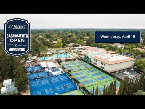 Court SC1 - Fasenra Sacramento Open (Wednesday, PPA Tour)