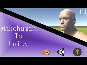 Makehuman to Unity using Blender: Part 1