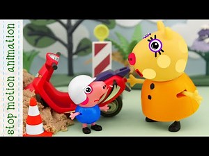 George and the motorcycle, Peppa Pig 2020