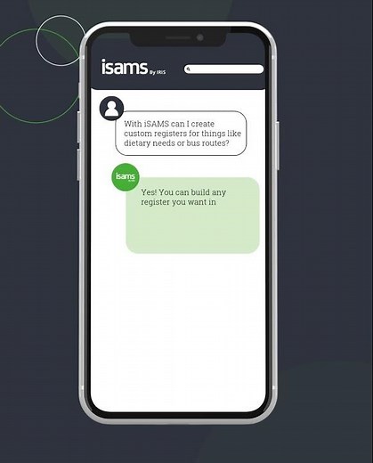 With iSAMS you can build custom registers in 5 minutes