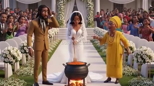 Groom_s_Wealthy_Mom_Forced_Poor_Bride_to_Cook_on_Her_Wedding_Day_Before_She_Could_Marry_Her_Son#africanstories #animation #storytelling #innerstoriesbyaustin #stories