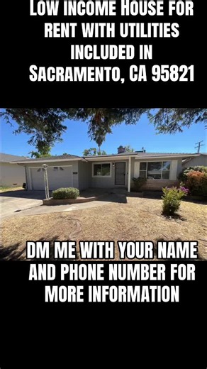 🏡✨ Spacious 3-Bedroom Home for Rent in Sacramento, CA! ✨🏡 Looking for a comfortable home with plenty of space? This 3-bedroom, 2-bathroom rental in Sacramento, California could be a great option for your next home! 🔑🏠 📍 Sacramento, CA 🛏️ 3 Bedrooms 🛁 2 Bathrooms 💰 Rent: $1,800/month Enjoy the convenience of having three bedrooms and two bathrooms, giving you room for your household, guests, a home office, or extra living space. Whether you’re relocating to Sacramento or simply looking fo
