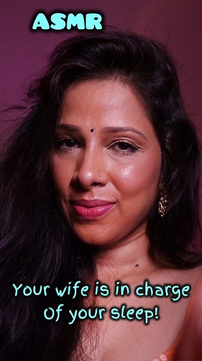 380K views · 10K reactions | ASMR | your wife takes charge of your sleep!  Sleep tight…I am here tonight 珞 Full video posted on YouTube! #asmr #sleep #asmrsounds #asmrtingles #indianasmr #reels #wiferoleplay #roleplay #asmrroleplay #care #kiss #cuddle | IndianGirl ASMR | Facebook