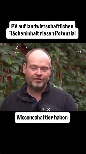 Basti | Agri-PV – doppelte Nutzung von Flächen Video-Quelle:@wdr @energiederzukunft Mit Agri-PV lassen sich landwirtschaftliche Flächen gleich... | Instagram