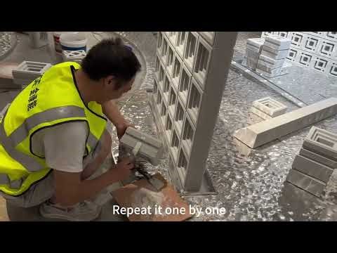 Step into the past and future of architecture with breeze blocks.