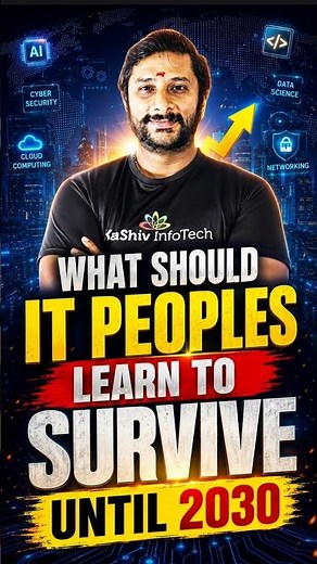 What Should IT People Learn to Survive Until 2030? | IT Career Roadmap 2030 | Kaashiv Infotech