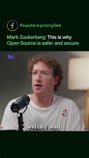 This is why Open Source is safer and secure #markzuckerberg #techpodcast