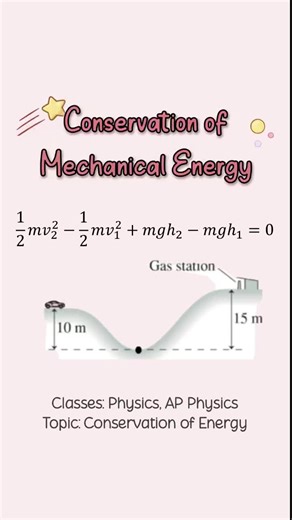 Conservation of Mechanical Energy in Physics Practice Problem ✨ New here? I’m Dr. Drew and I post practice problems and STEM breakdowns! 🧠 Comment what you’re stuck on and I might cover it next! 💡 Need more structured help?I tutor 1:1 for Gen Chem, Ochem, Physics I/II, AP Physics C, calculus, and math (homework help, exam prep, weekly support).📩 DM me “PHYSICS” and I’ll send details. #physics #physicstutor #apphysics #physicsteacher #practiceproblems