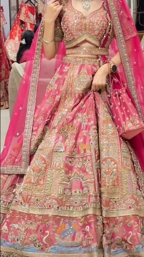 🙋‍♀️New Bridal Lehenga Designs Ideas✨❤ #shorts #fashion #lehenga #lehengacholi #youtubeshorts#viral