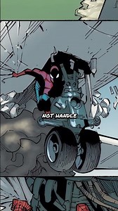 Spidey lifts a plane...