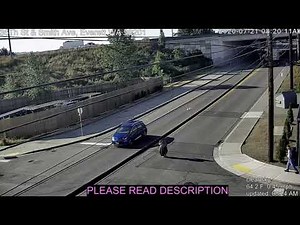 Wind Blowing Hippy's Flowing Dress ... Smith Ave (Formerly Tweaker Cam)