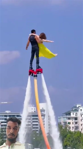flyboard is ride is so fun #viral #trending #flyboarding #watersports #jetboating