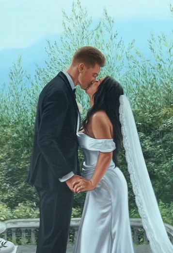 Live Wedding Painting: Capturing Special Moments