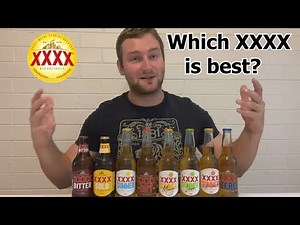 Ranking Every XXXX Beer!