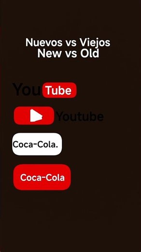 old logos vs new logos