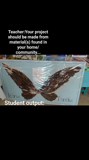 Sala na sd nis maestra(o)🤦🏼‍♀️😅 #studentproject #StudentOutput #PerformanceTask #English10 #daedalus #Icarus #students #teachers #goodvibesonly #reelsviralシfb #fbreelsviral | Nory P. Elizalde