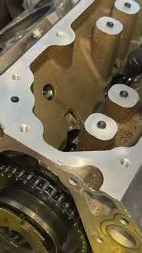 Crucial cam dowel alignment to cam phaser GM camshaft install ￼