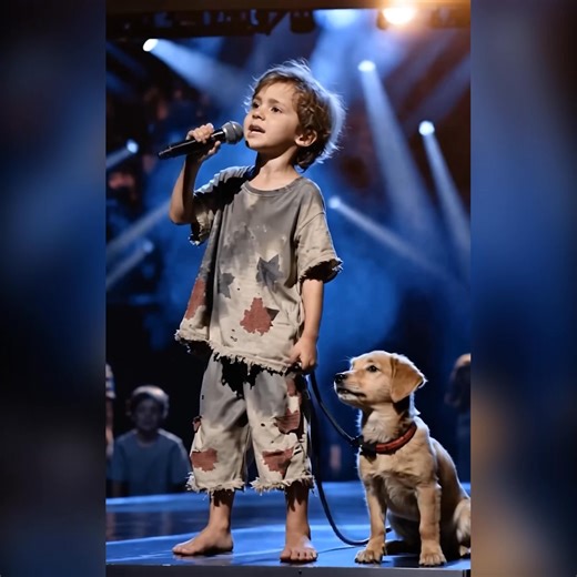 25 reactions | Under a sky of blazing lights, in a world that often demands polish and perfection, a 7-year-old boy walked onto the stage of America’s Got Talent dressed in nothing but worn, stained clothes. Full version in the first comment  | StageFrames | Facebook