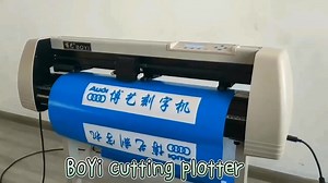 High Resolution Automatic Sticker Cutting Plotter Machine China Sale Metal Wall Mount Advertising Equipment